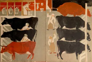 Skotniy Dvor. [The Farmyard].