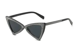 SoChic: Triangular Cat-Eye Sunglasses