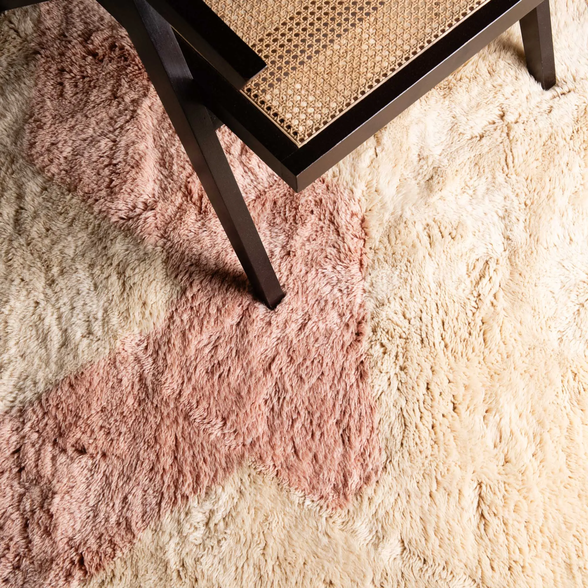 Soft Echoes - Luxury Shag Moroccan Rug
