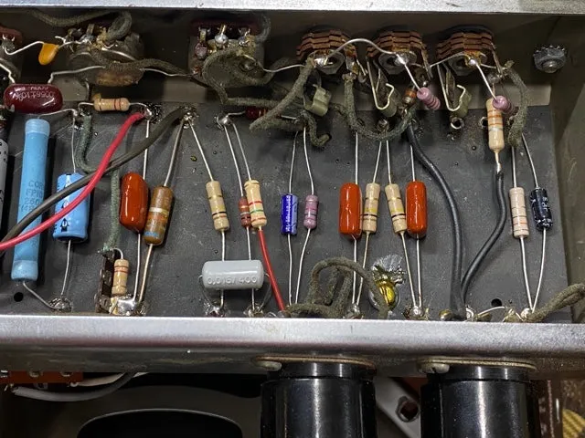 SOLD - Vintage Fender Tweed 5B3 Deluxe – USA 1952