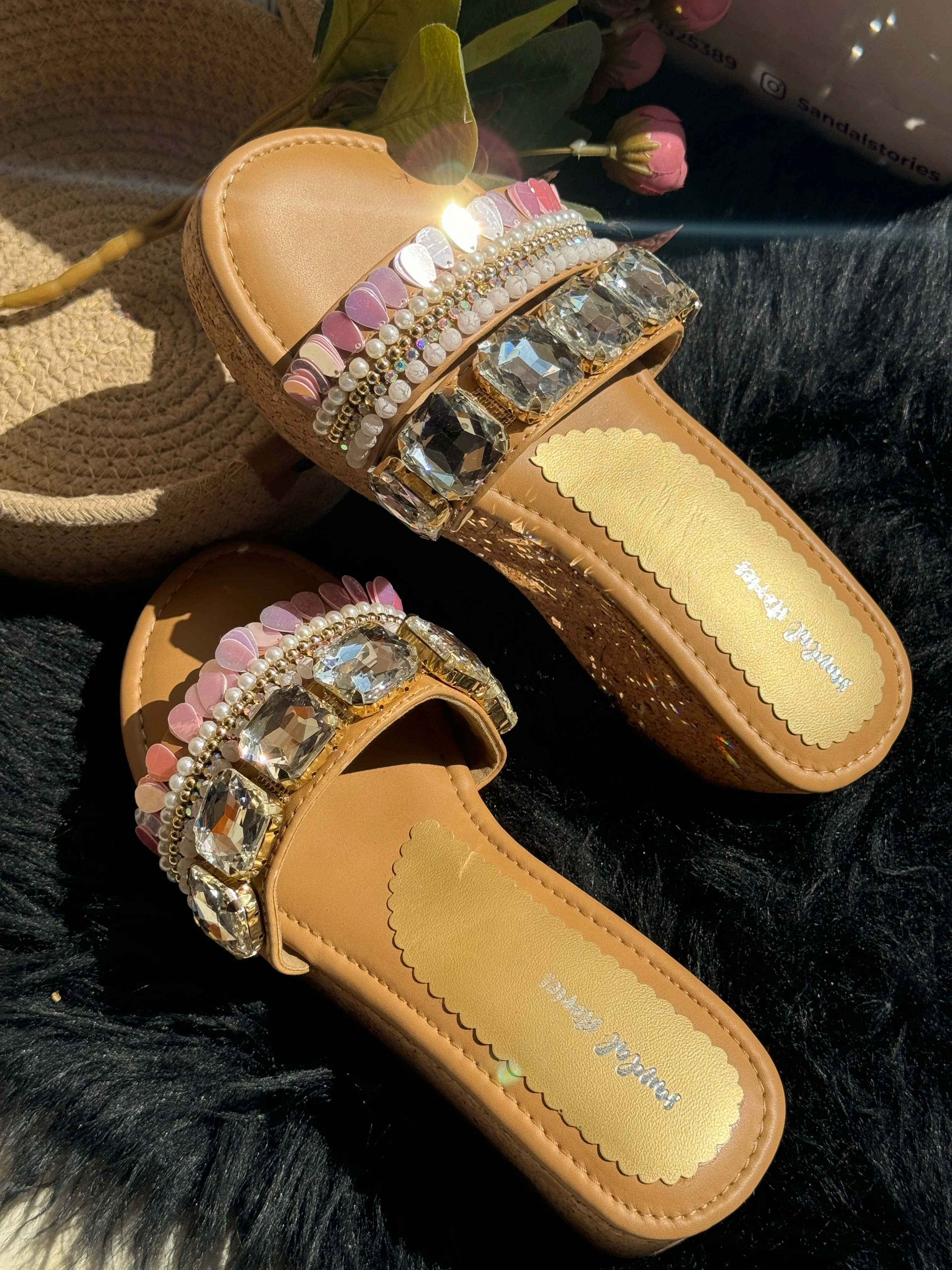 Solitaire Shimmer Wedges