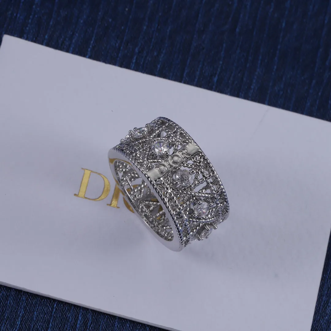 Sparkling Crystal Embellished Ring