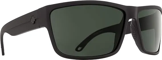 Spy Rocky SOSI - Matte Black Happy Gray Green Sunglasses