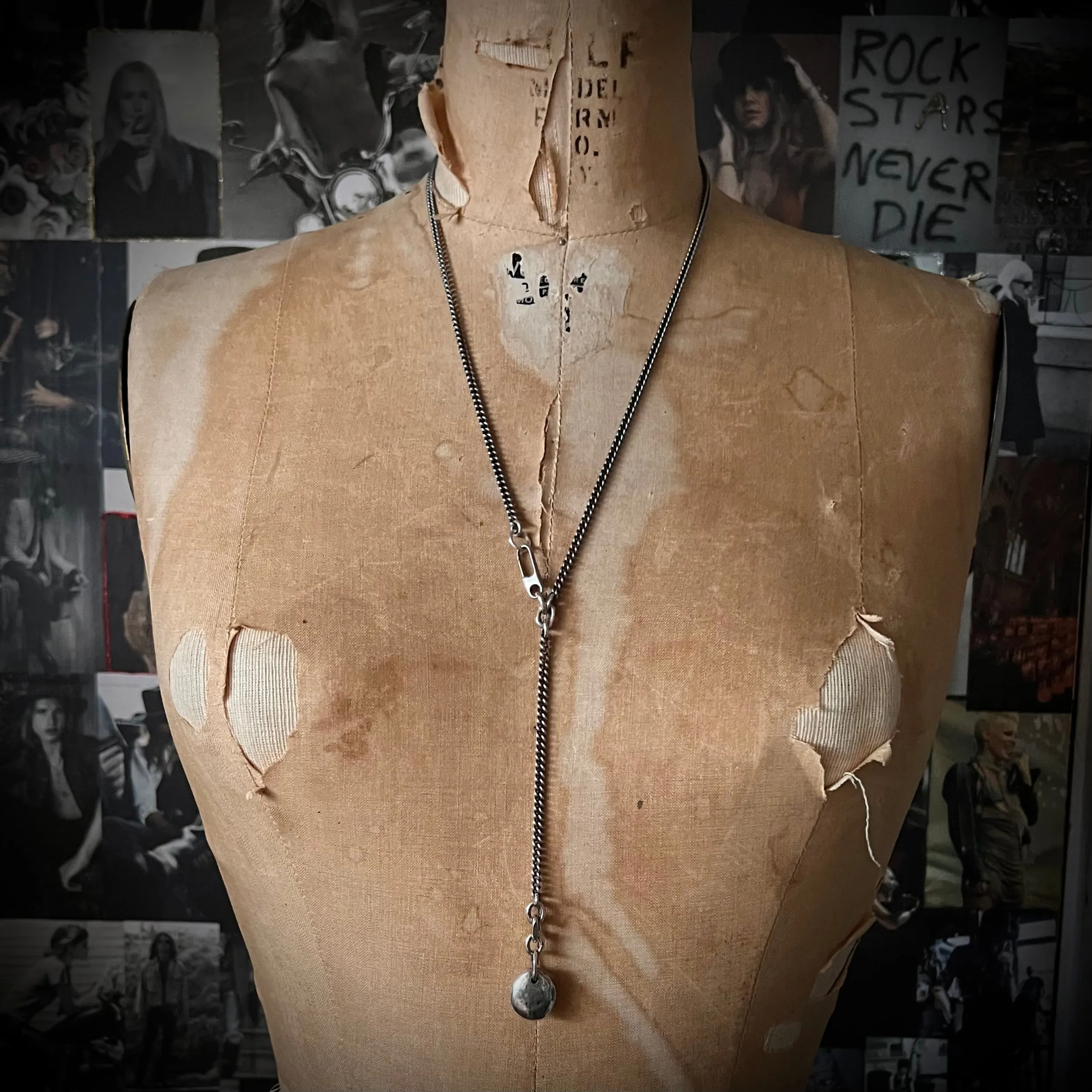 Sterling Silver Artifact Necklace