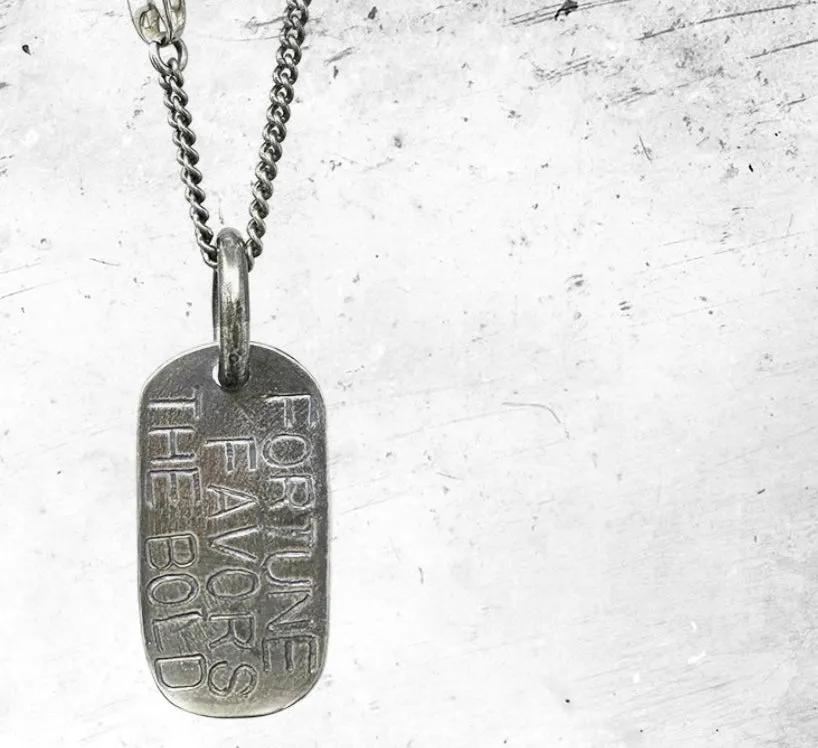 Sterling Silver Fortuna Necklace