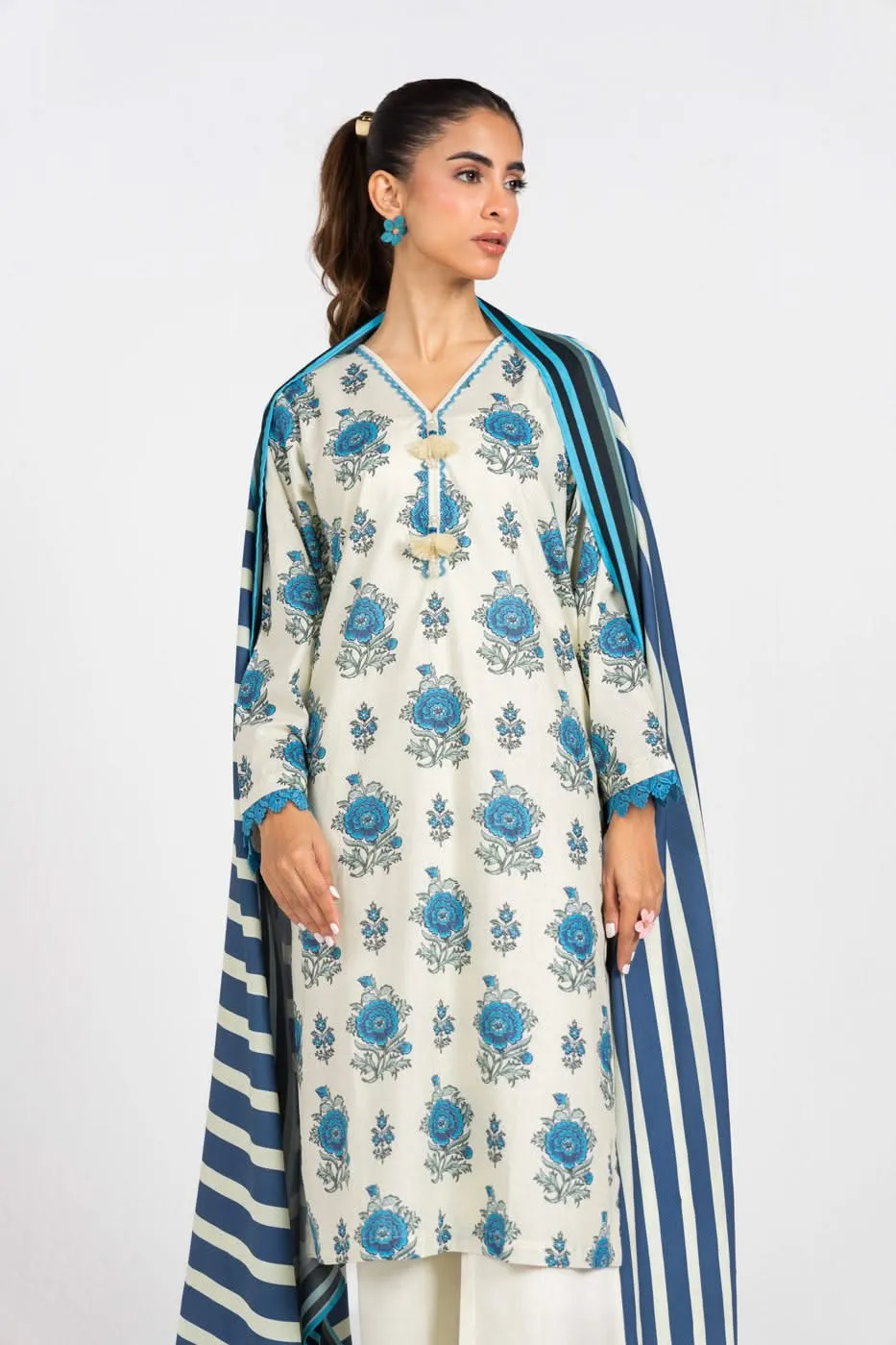 Stitched - 2 Pc Printed Irish Outfit