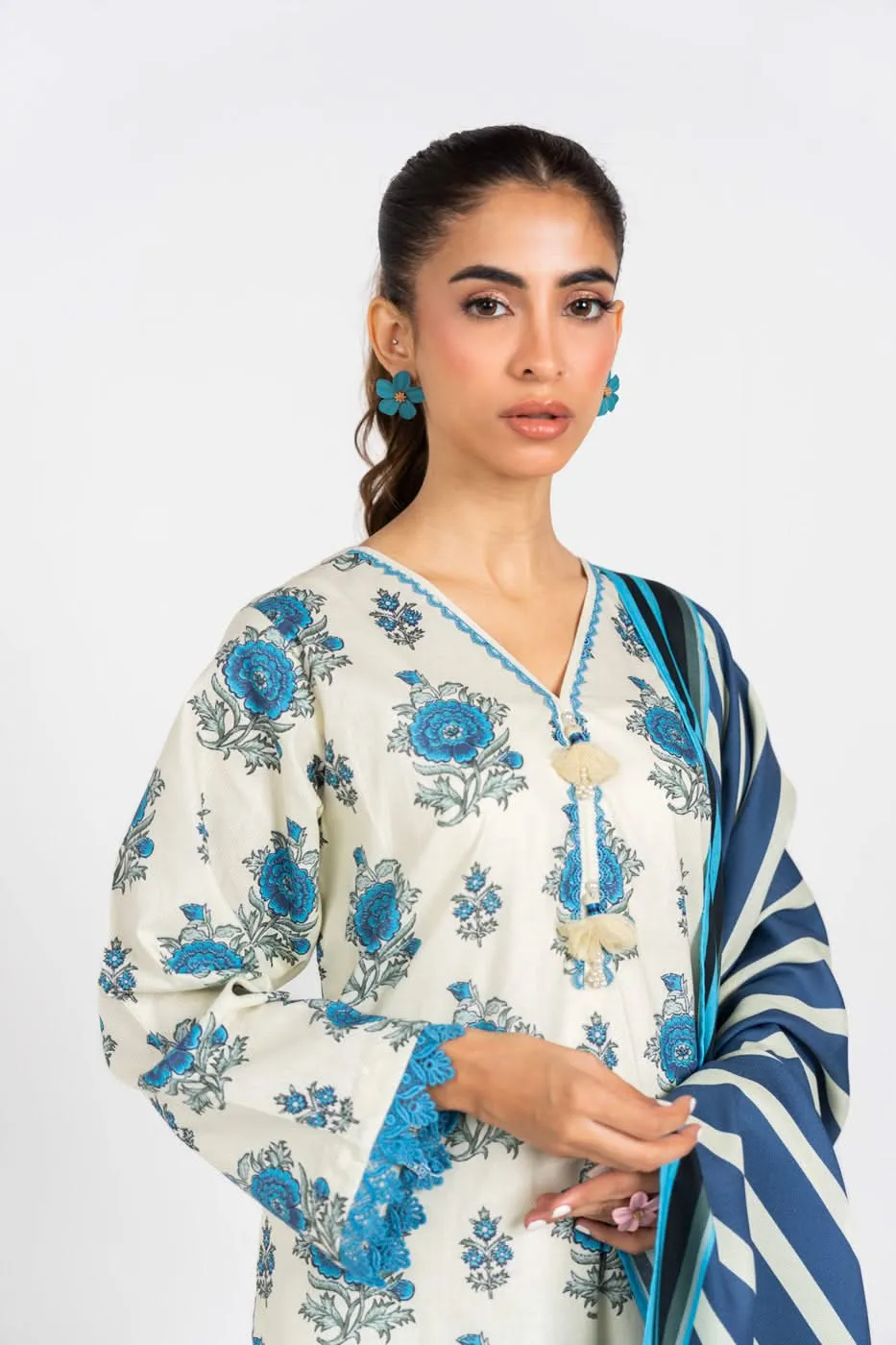 Stitched - 2 Pc Printed Irish Outfit