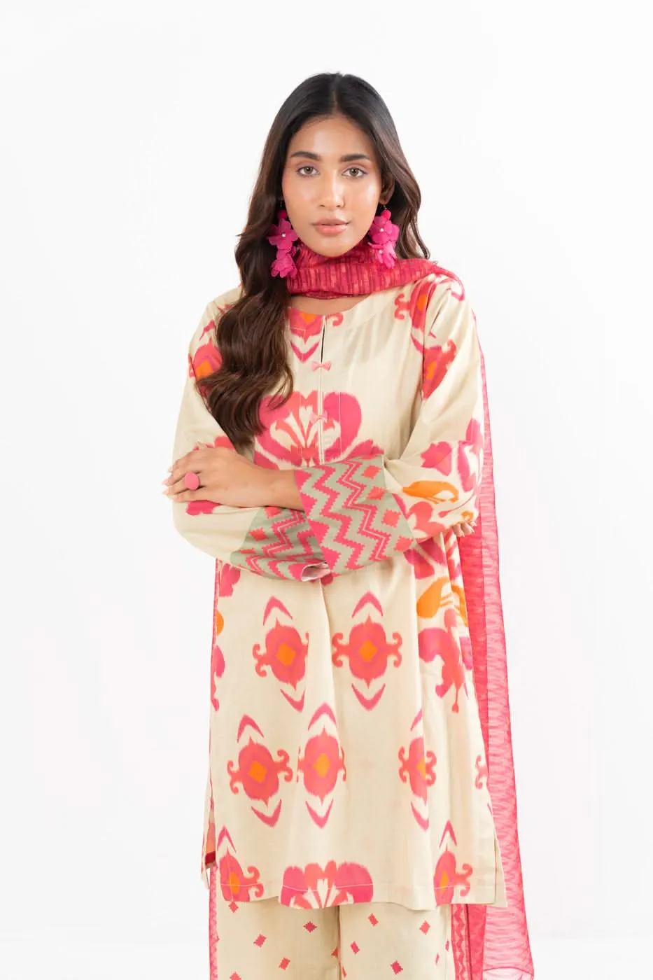 Stitched - 2 Pc Printed Irish Outfit