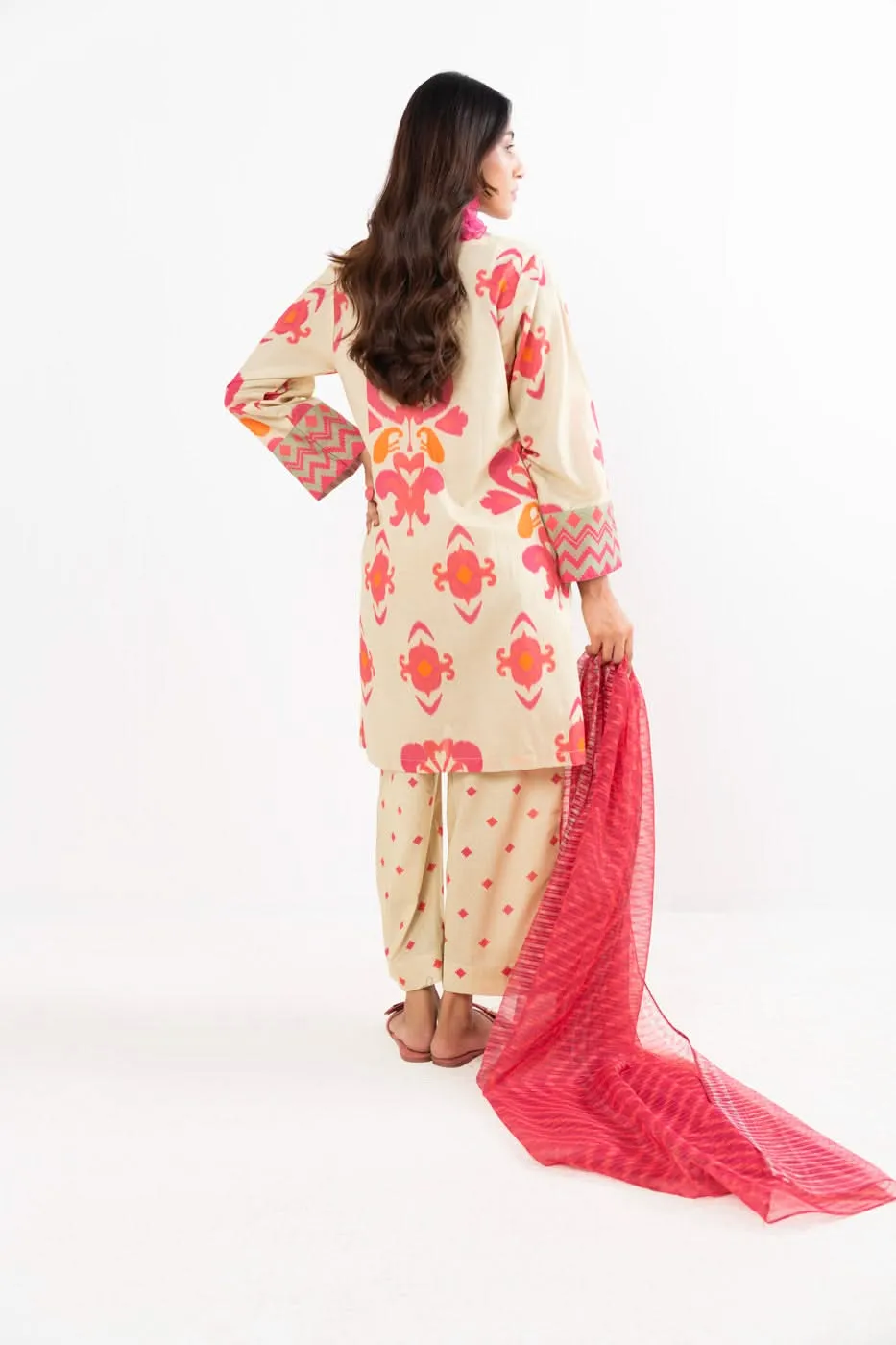 Stitched - 2 Pc Printed Irish Outfit