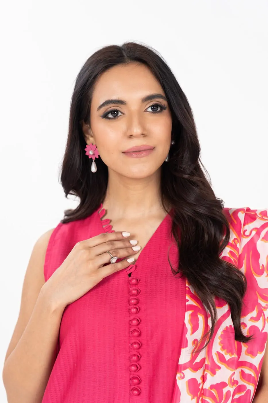 Stitched - 3 Pc Printed Outfit