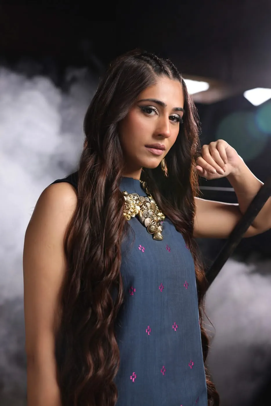 Stitched - Embroidered Khaddar Kurta
