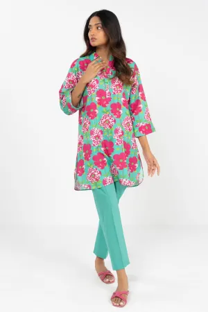 Stitched - Printed Cambric Kurta