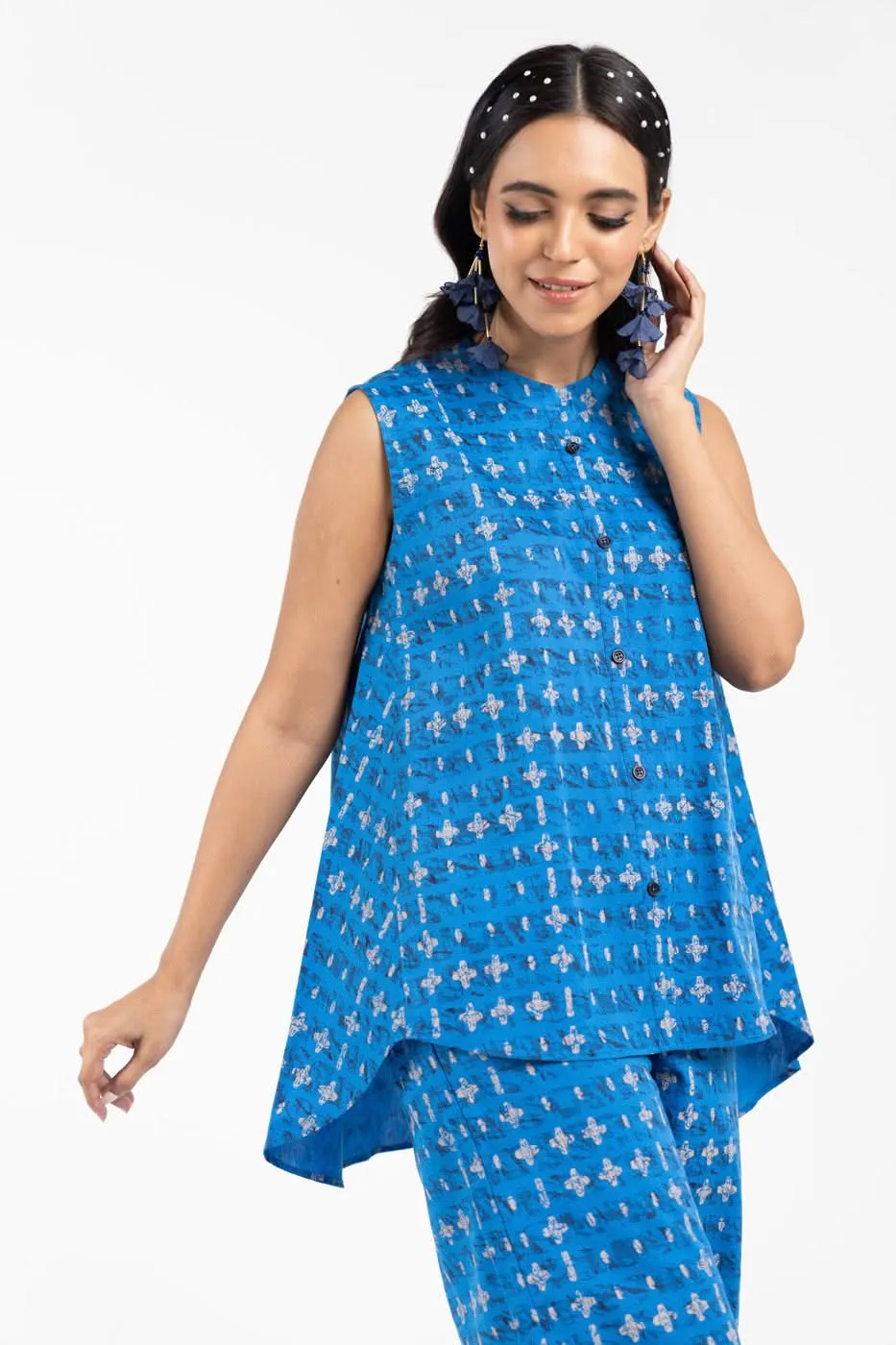 Stitched - Printed Cambric Kurti