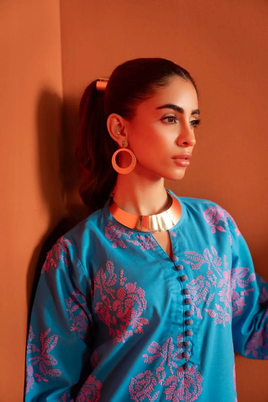 Stitched - Printed Irish Kurta