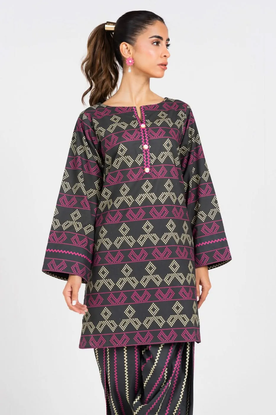 Stitched - Printed Irish Kurti