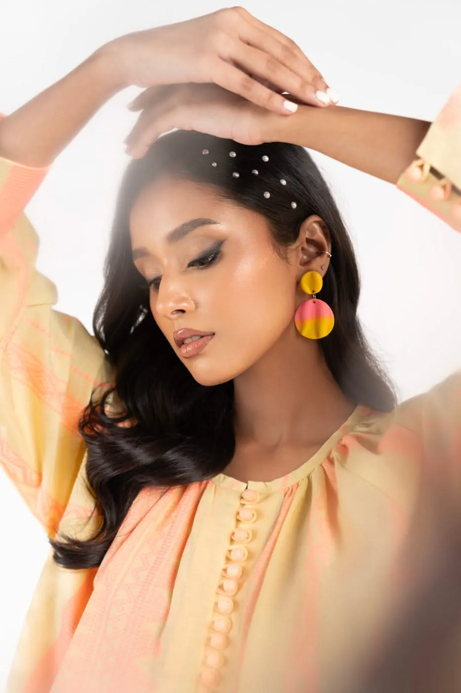 Stitched - Printed Jacquard Kurta