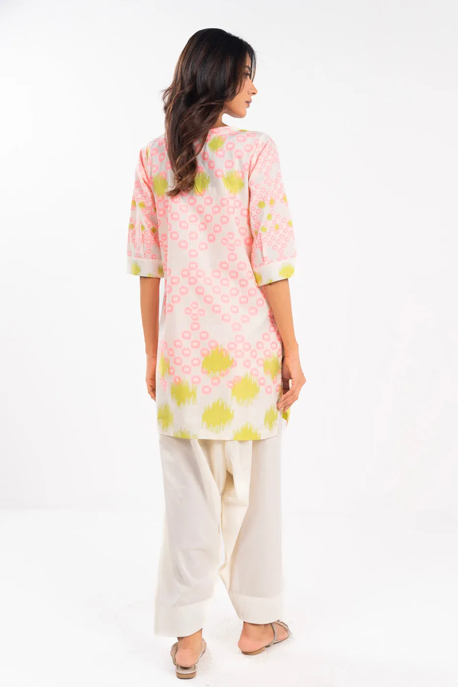 Stitched - Printed Jacquard Shirt