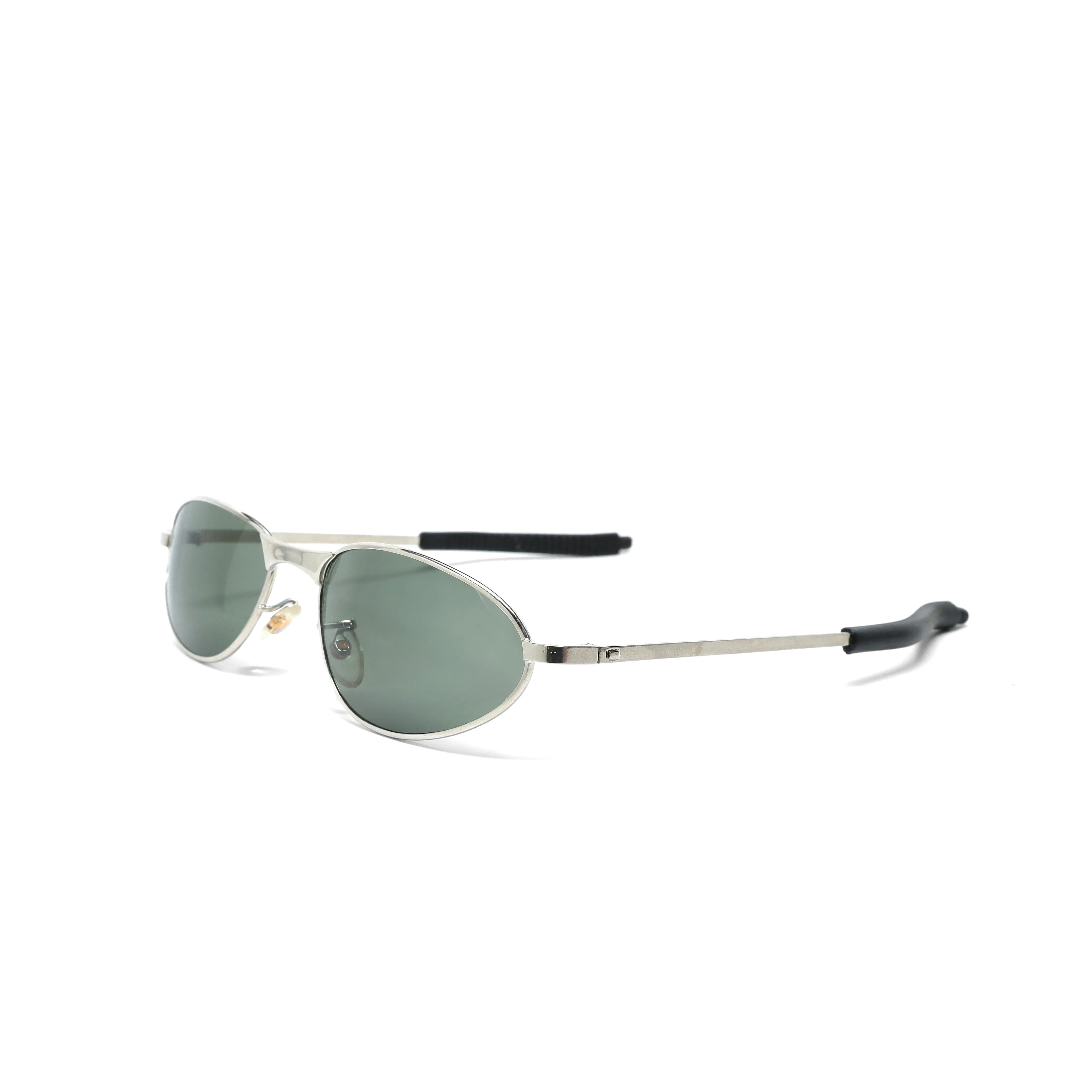 //Style 690// True Vintage Small Size 90s Matrix Style Sunglasses - Chrome