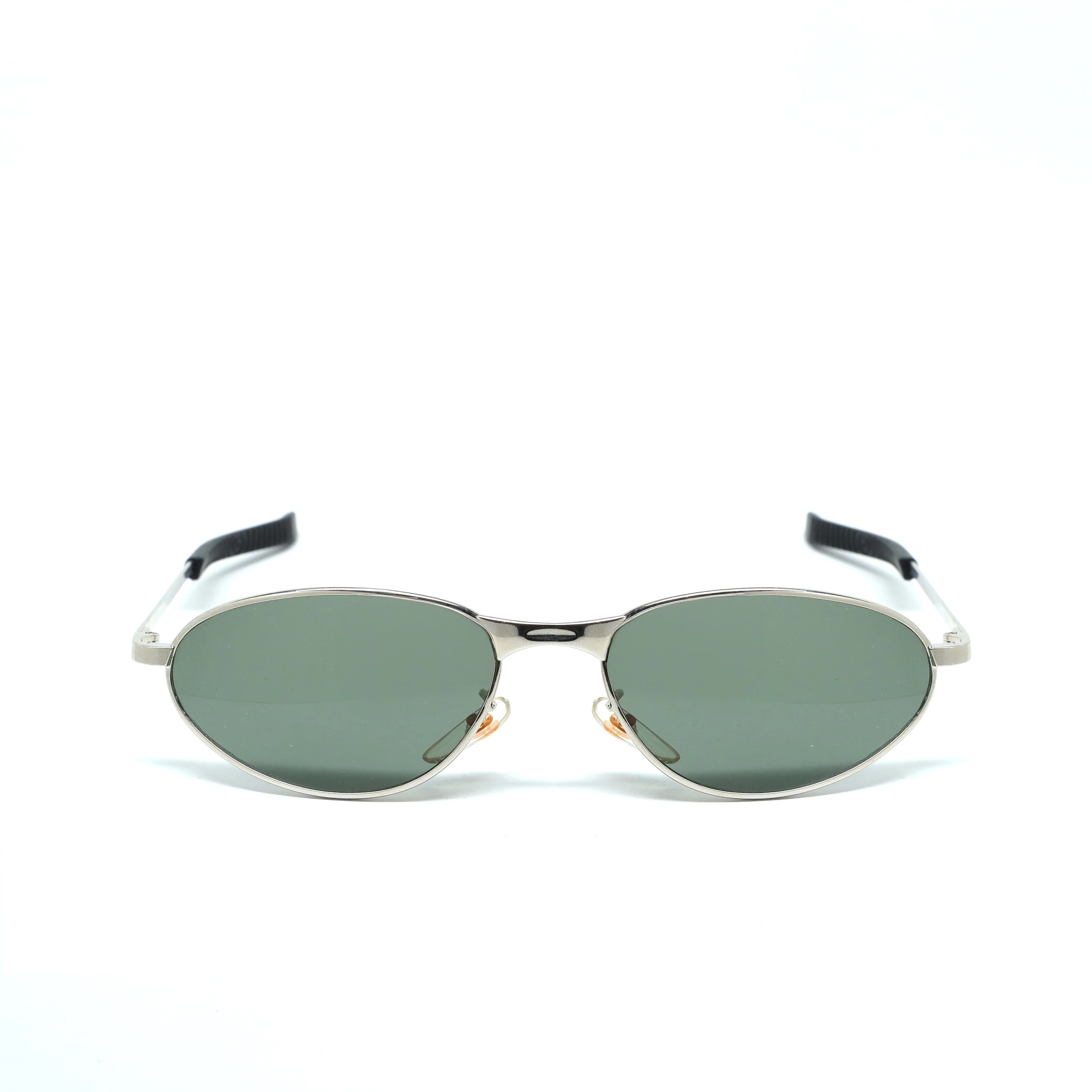 //Style 690// True Vintage Small Size 90s Matrix Style Sunglasses - Chrome