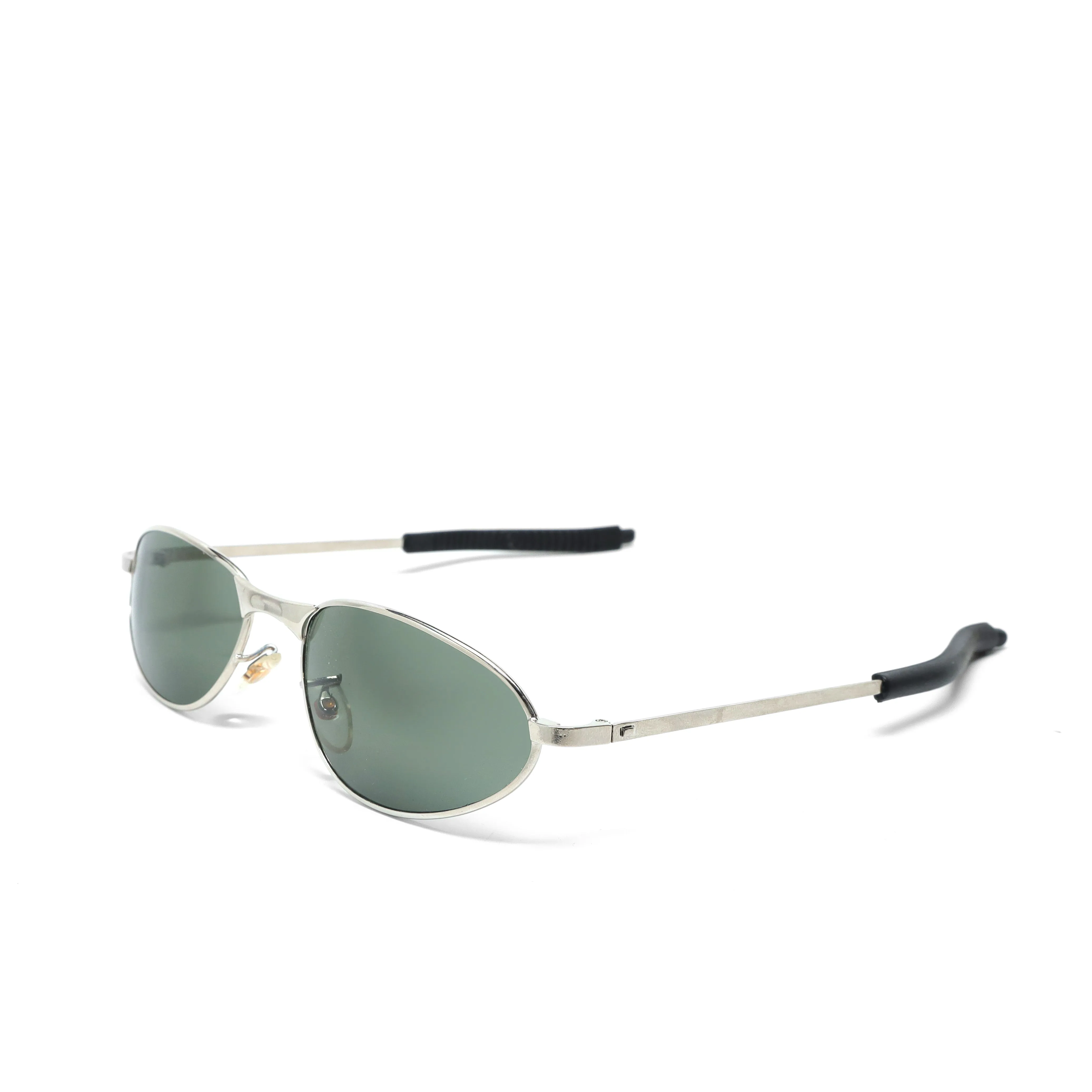 //Style 690// True Vintage Small Size 90s Matrix Style Sunglasses - Chrome