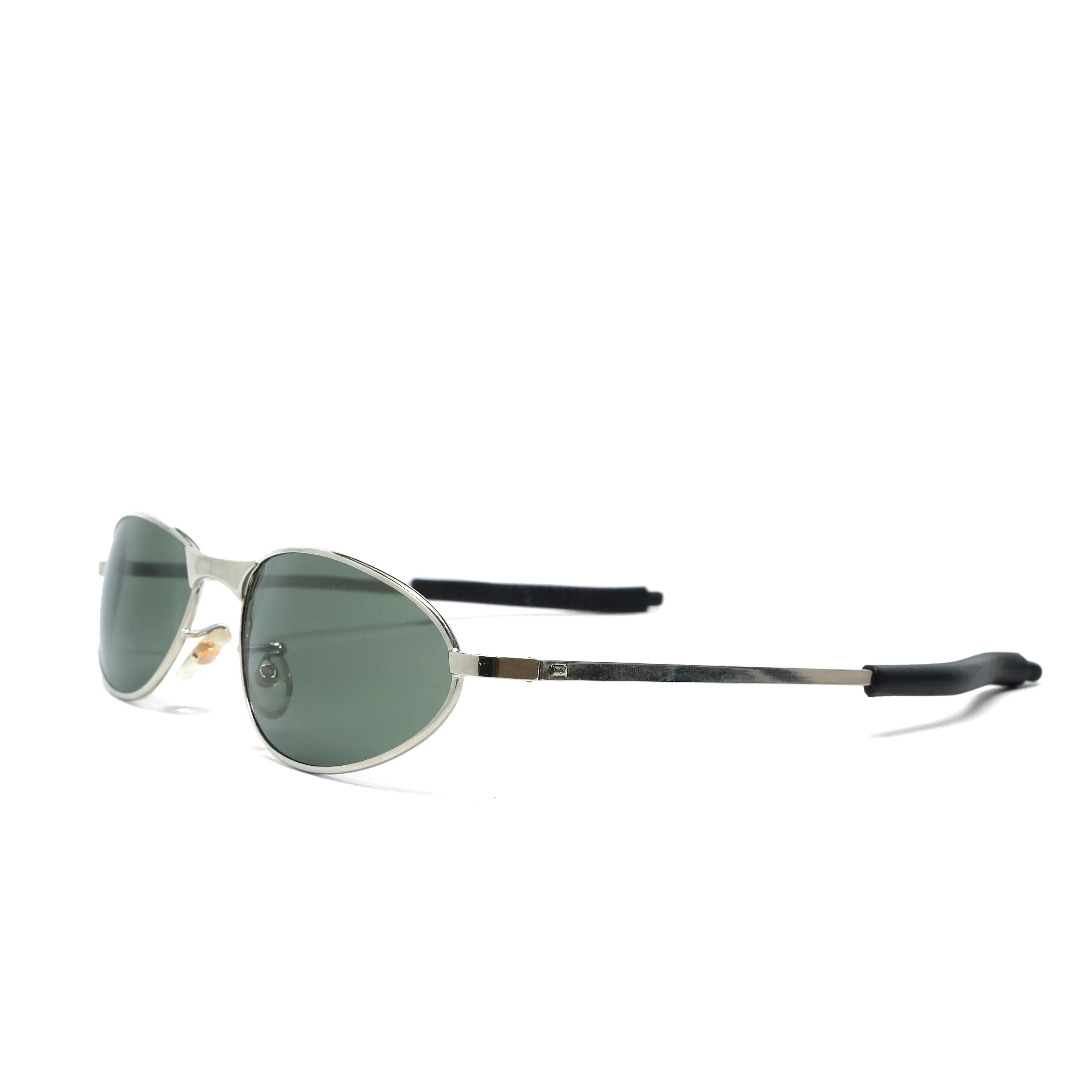 //Style 690// True Vintage Small Size 90s Matrix Style Sunglasses - Chrome
