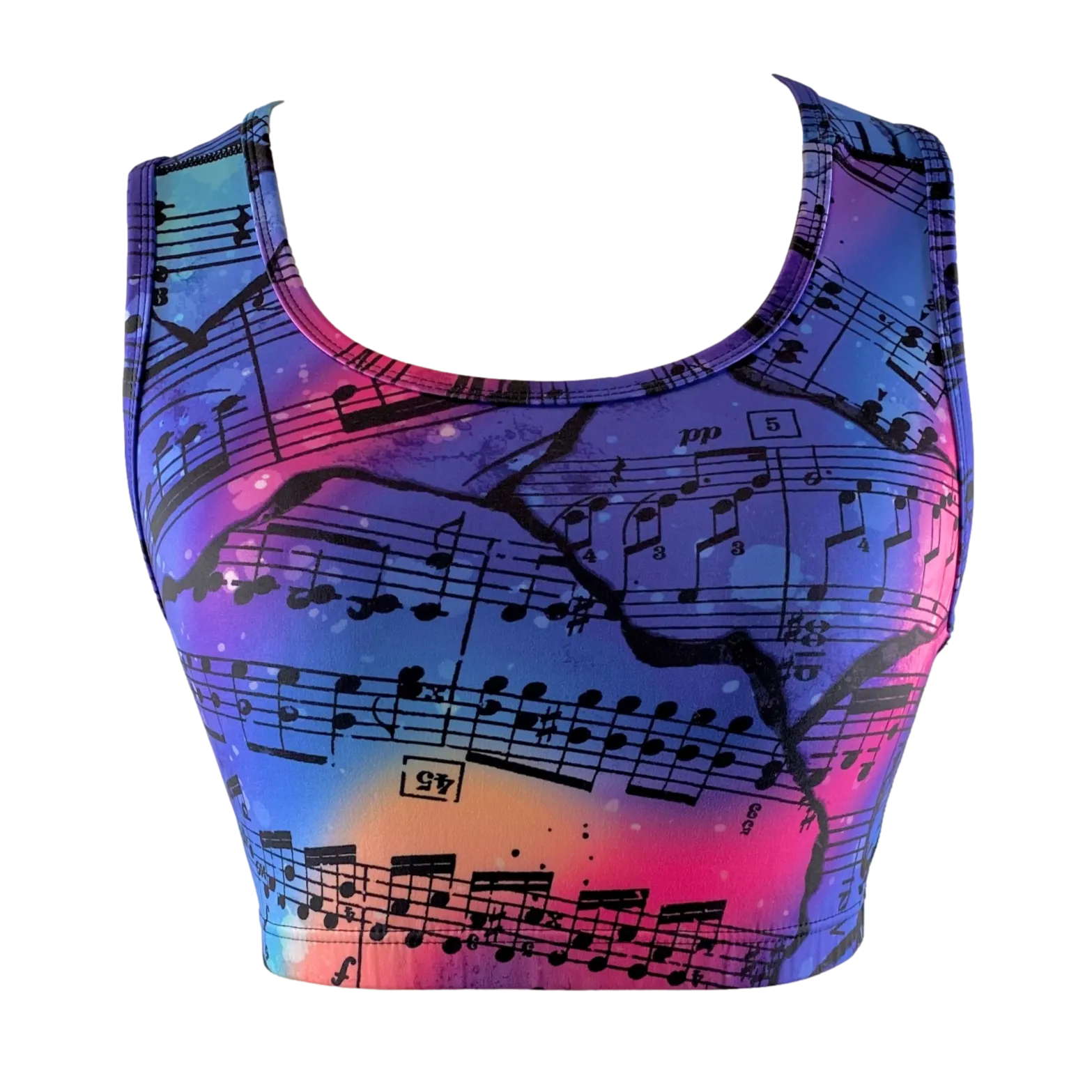 Sunset Crescendo Crop Top