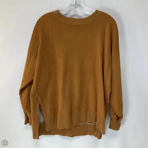 Sweatshirt Crewneck By Aerie In Tan, Size: S
