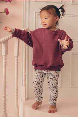 Sweatshirt évolutif  - MAGENTA