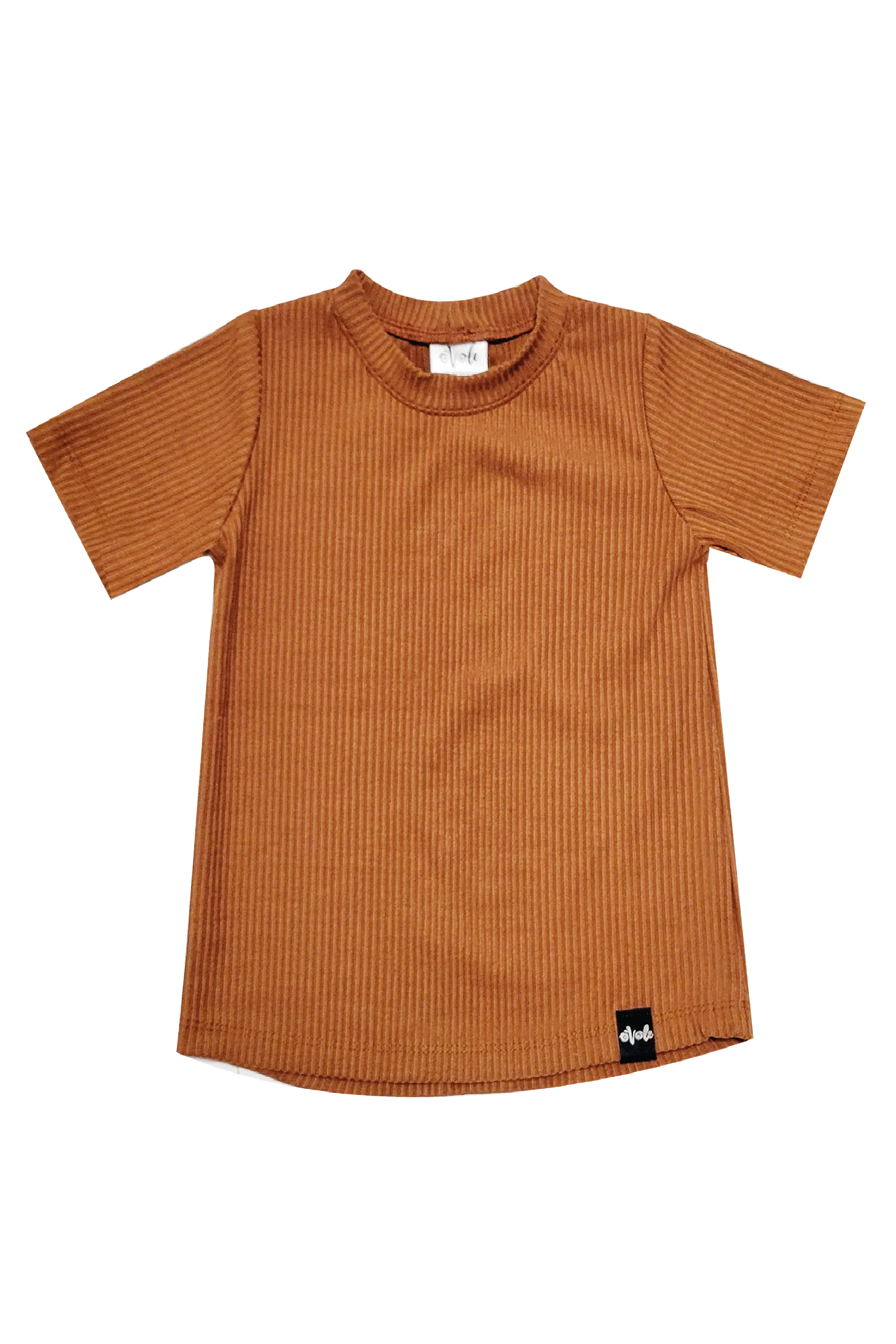 T-shirt évolutif uni - LE CÔTELÉ ROUILLÉ
