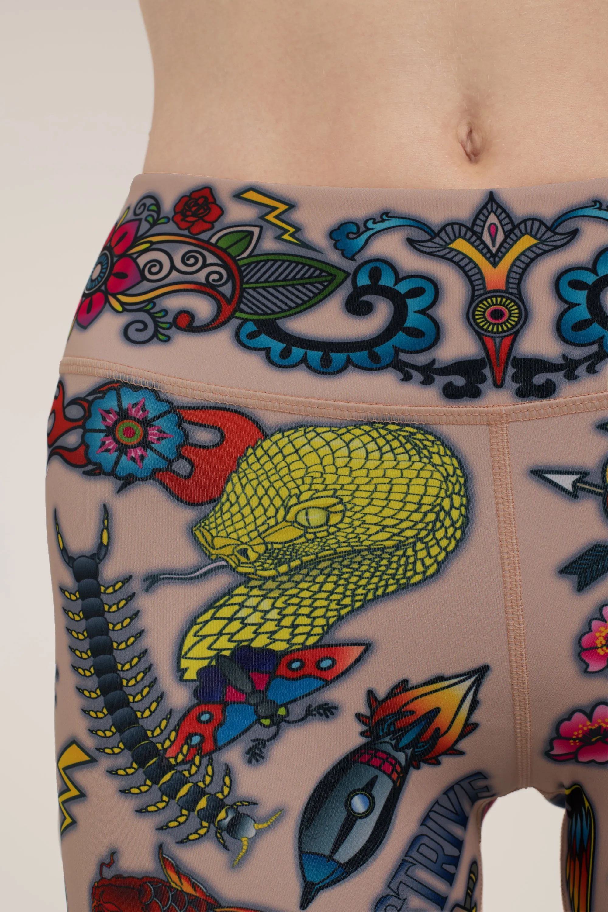 Tattoo Burst Leggings