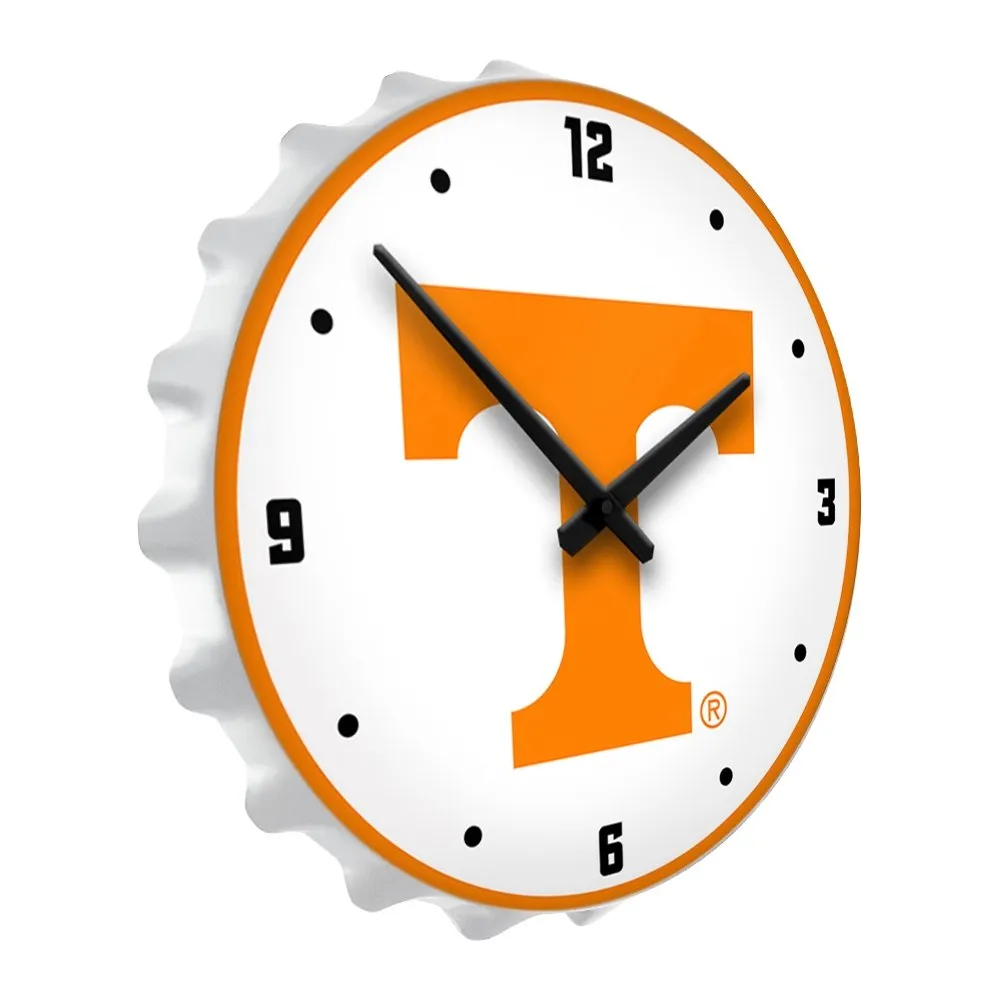 Tennessee Volunteers: Bottle Cap Lighted Wall Clock