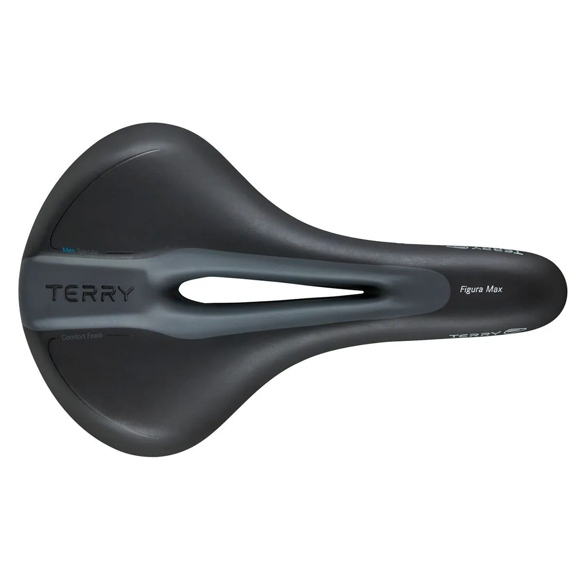 Terry Saddle Figura Max Mens Black Fitness