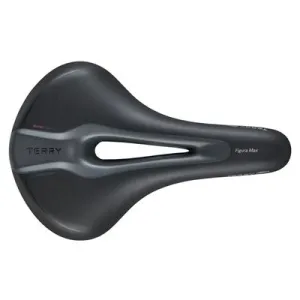 Terry Saddle Figura Max Womens Black Fitness