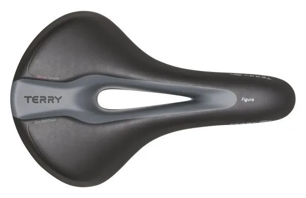 Terry Saddle Figura Womens Black Fitness