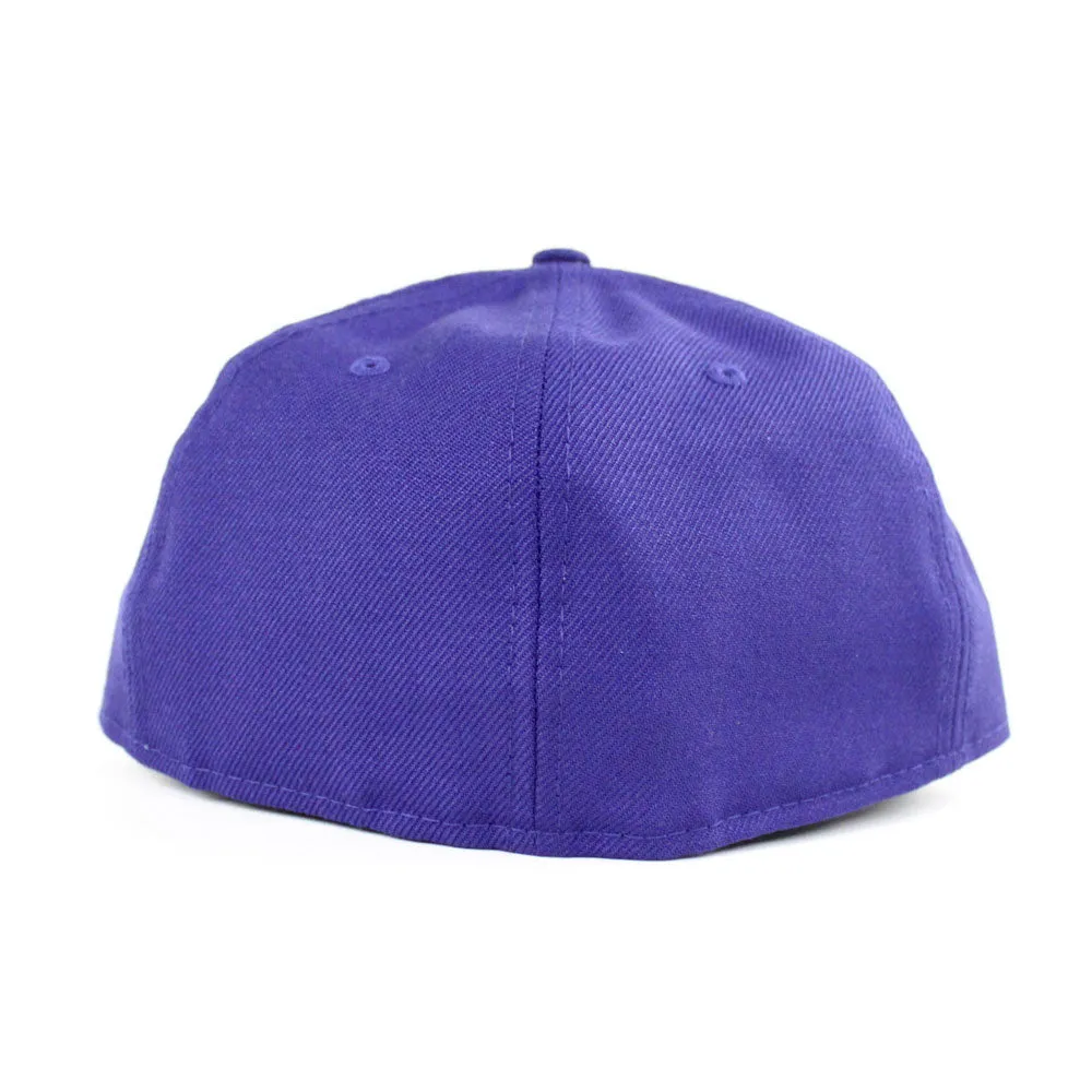Texas Rangers 1986-91 New Era 59Fifty Fitted Hat (Blue Green Under Brim)