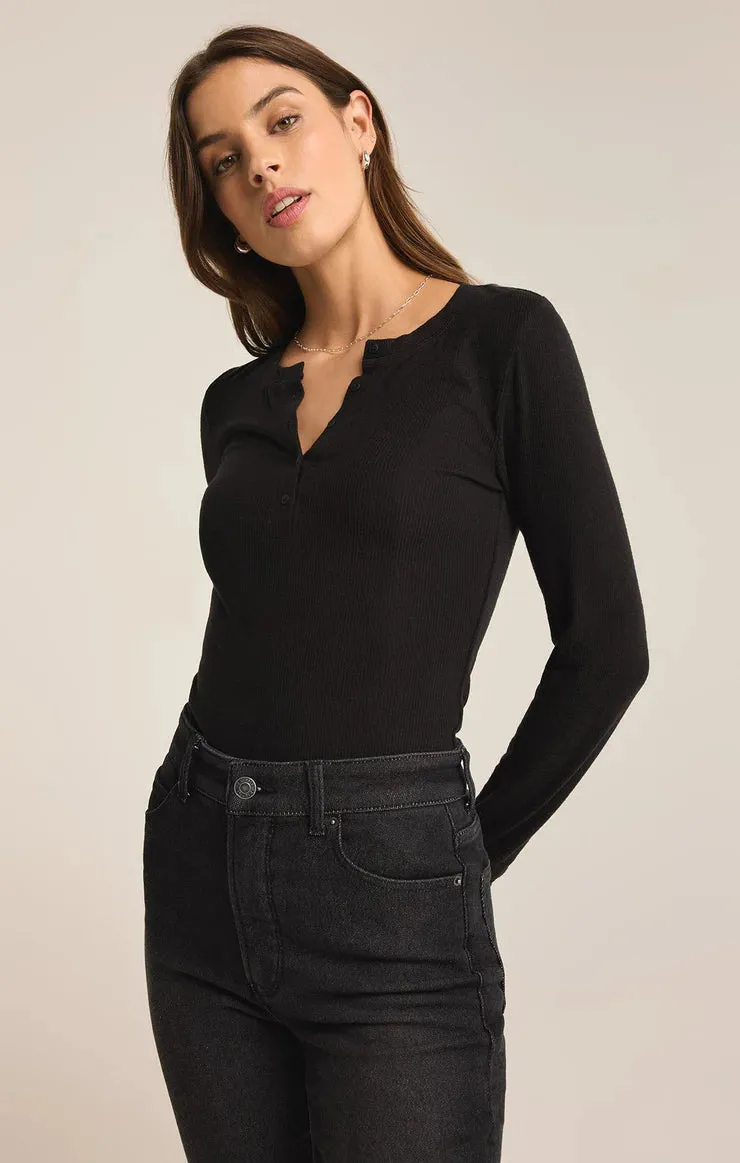 The Scarlett Rib Henley
