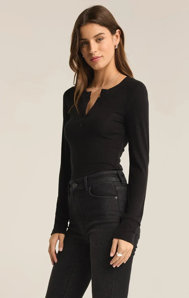 The Scarlett Rib Henley