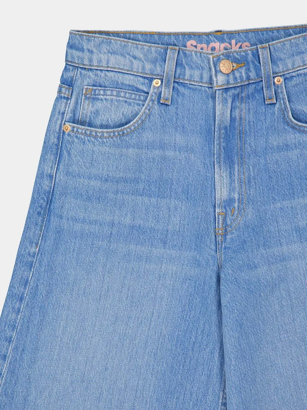 The Slung Sugar Cone Sneak Jeans