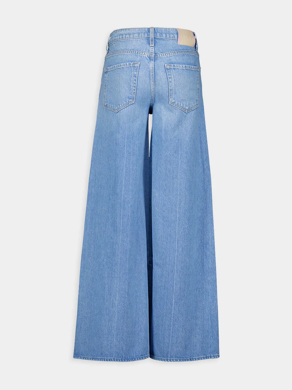 The Slung Sugar Cone Sneak Jeans