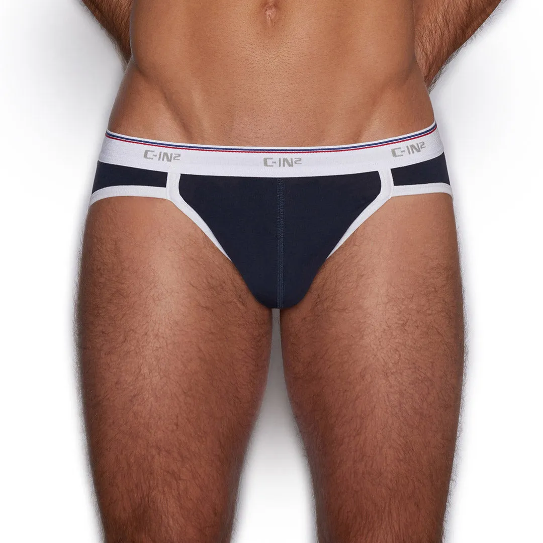 Throwback Sport Brief Nash Navy