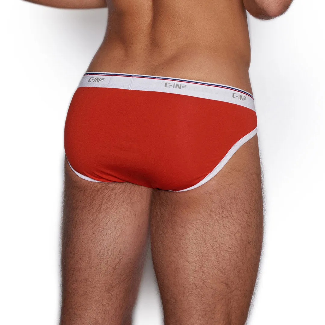 Throwback Sport Brief Riley Red
