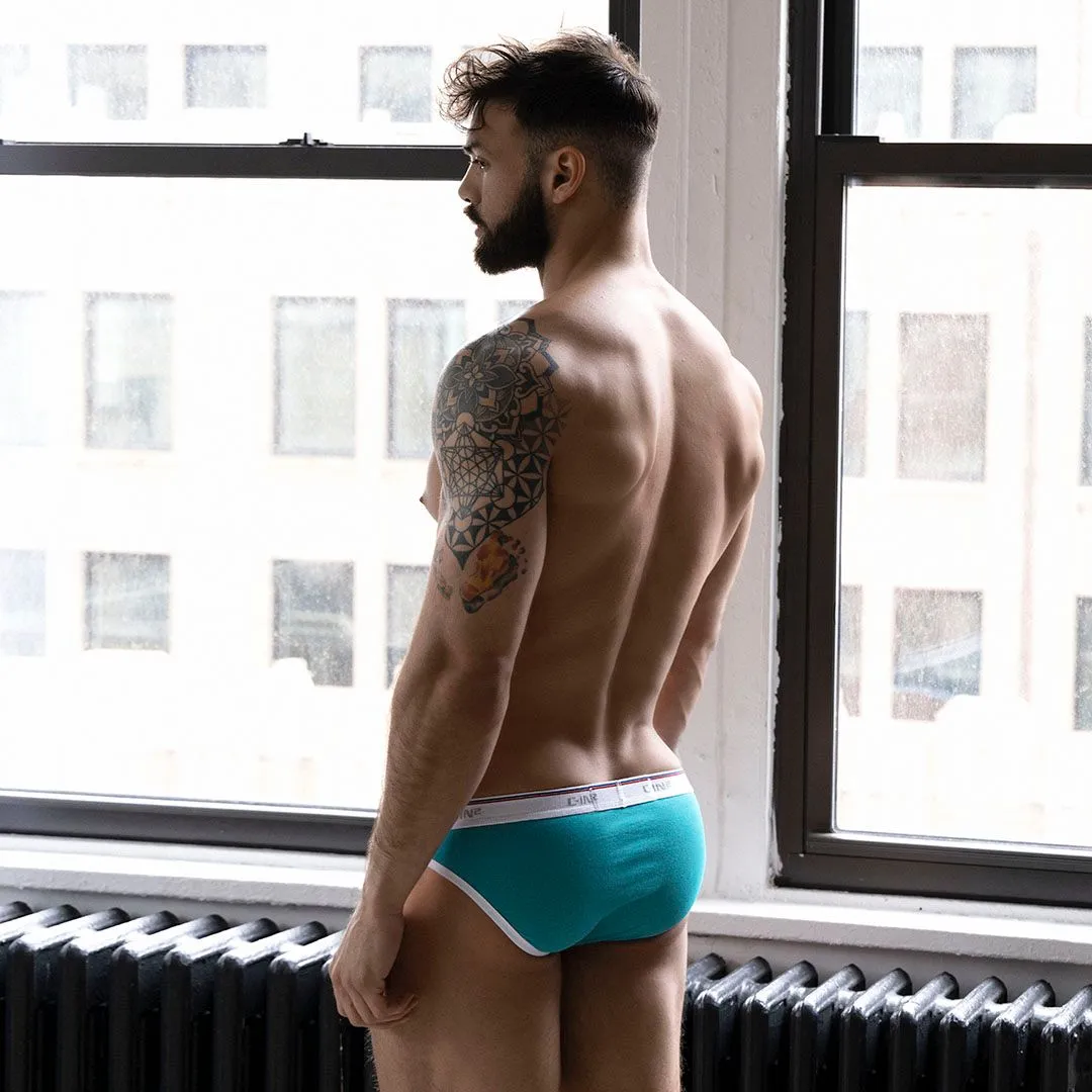 Throwback Sport Brief Tucker Teal