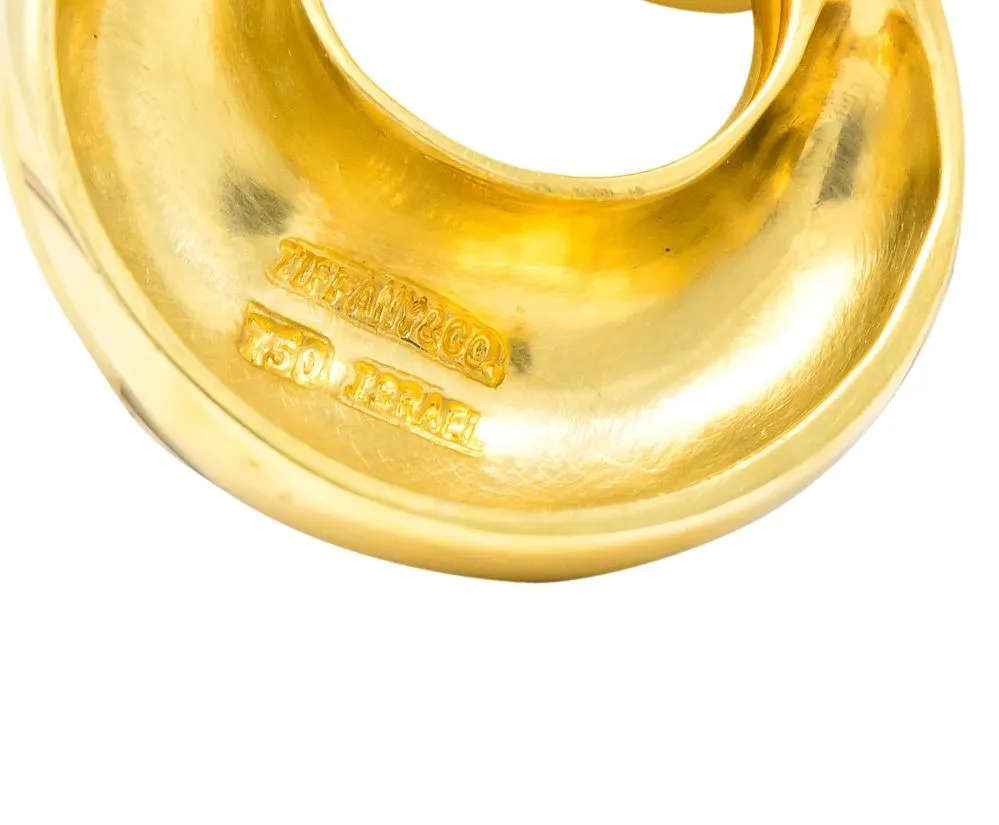 Tiffany & Co. 18 Karat Gold Drop Earrings