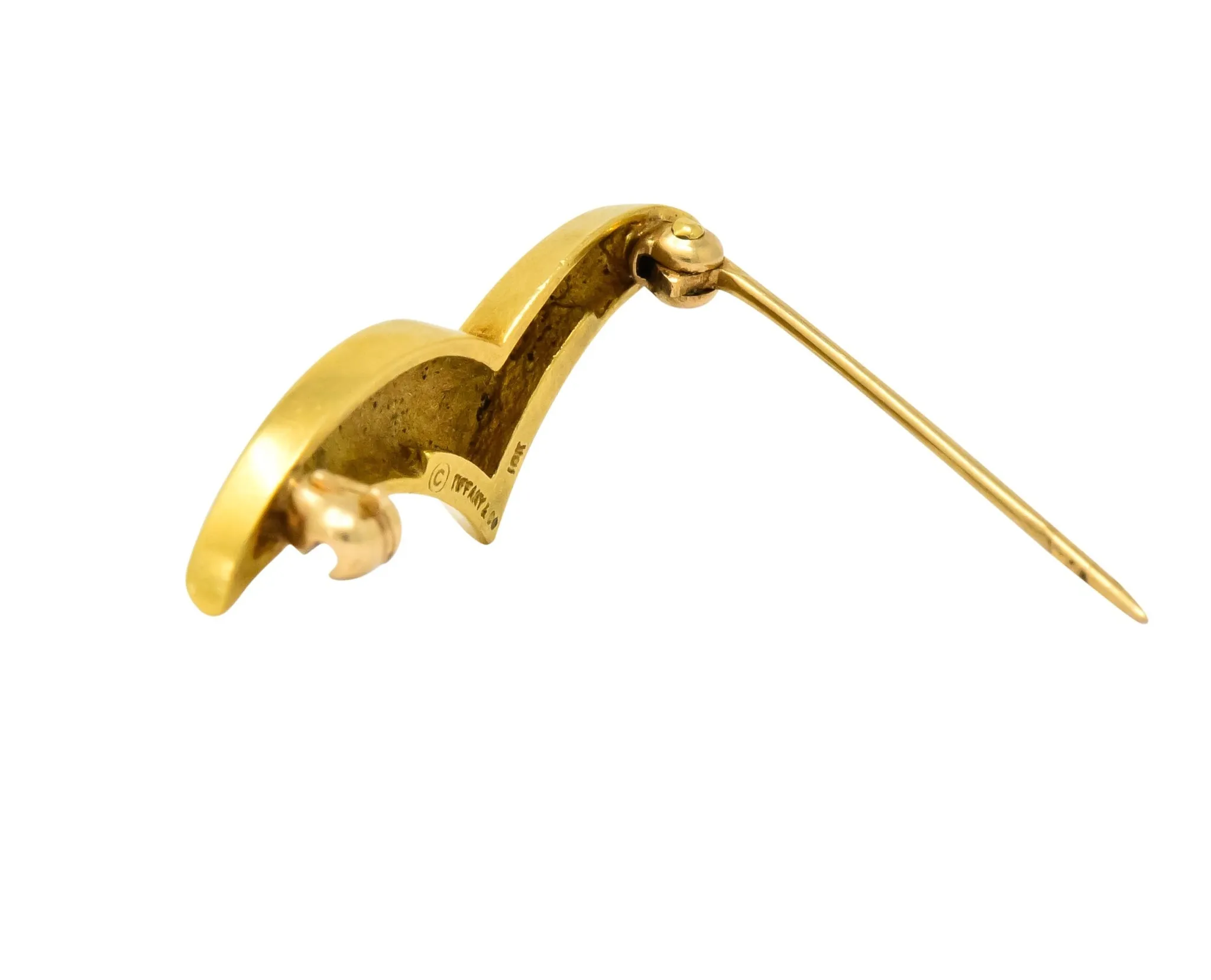 Tiffany & Co. 18 Karat Gold Seagull Brooch