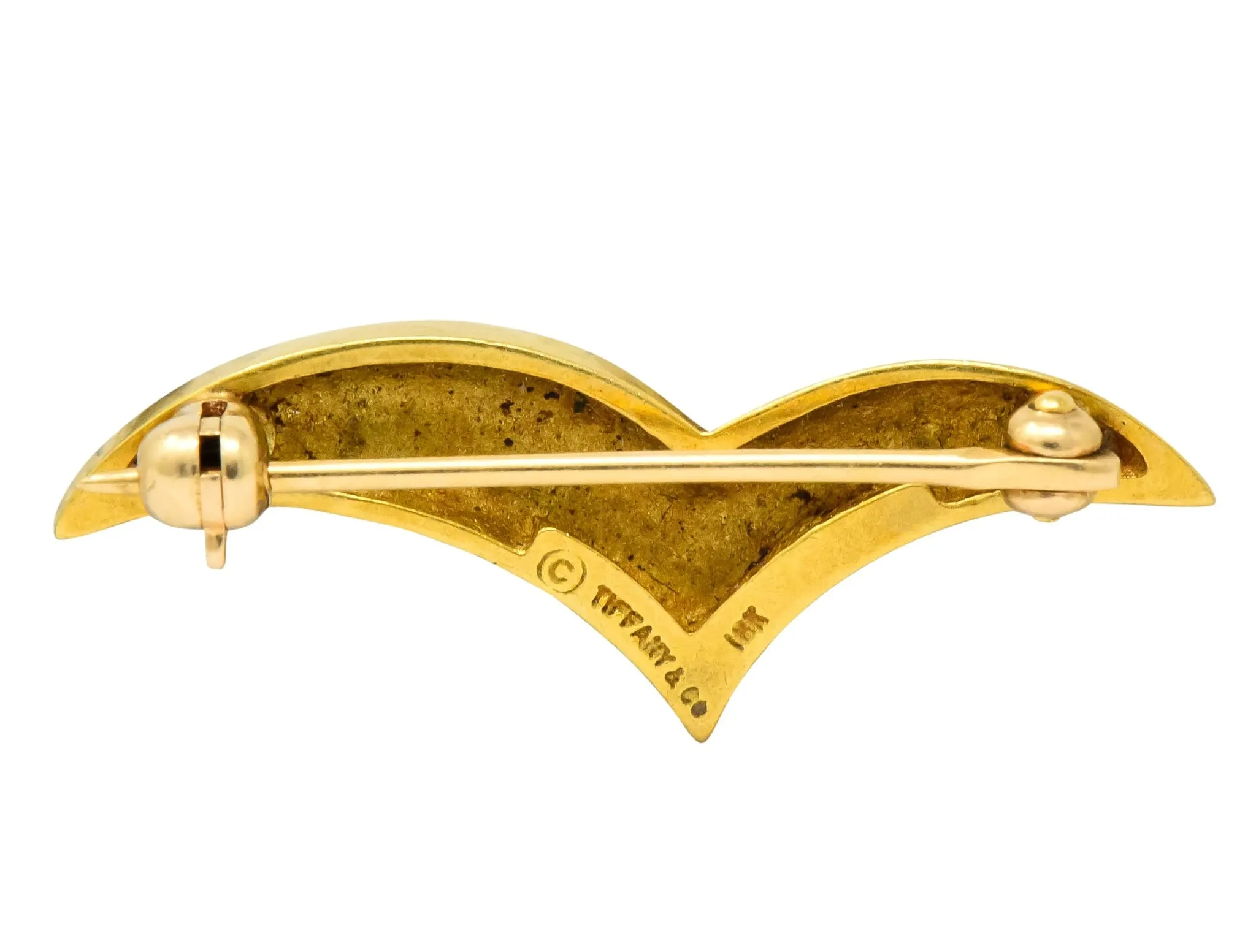 Tiffany & Co. 18 Karat Gold Seagull Brooch