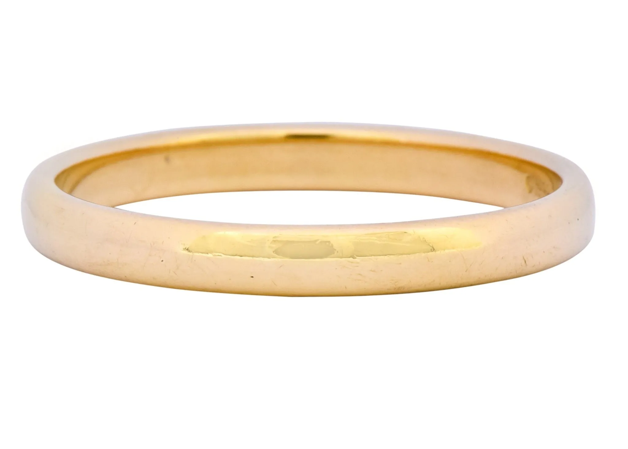 Tiffany & Co. 1999 Modern 18 Karat Gold Wedding Unisex Band Ring