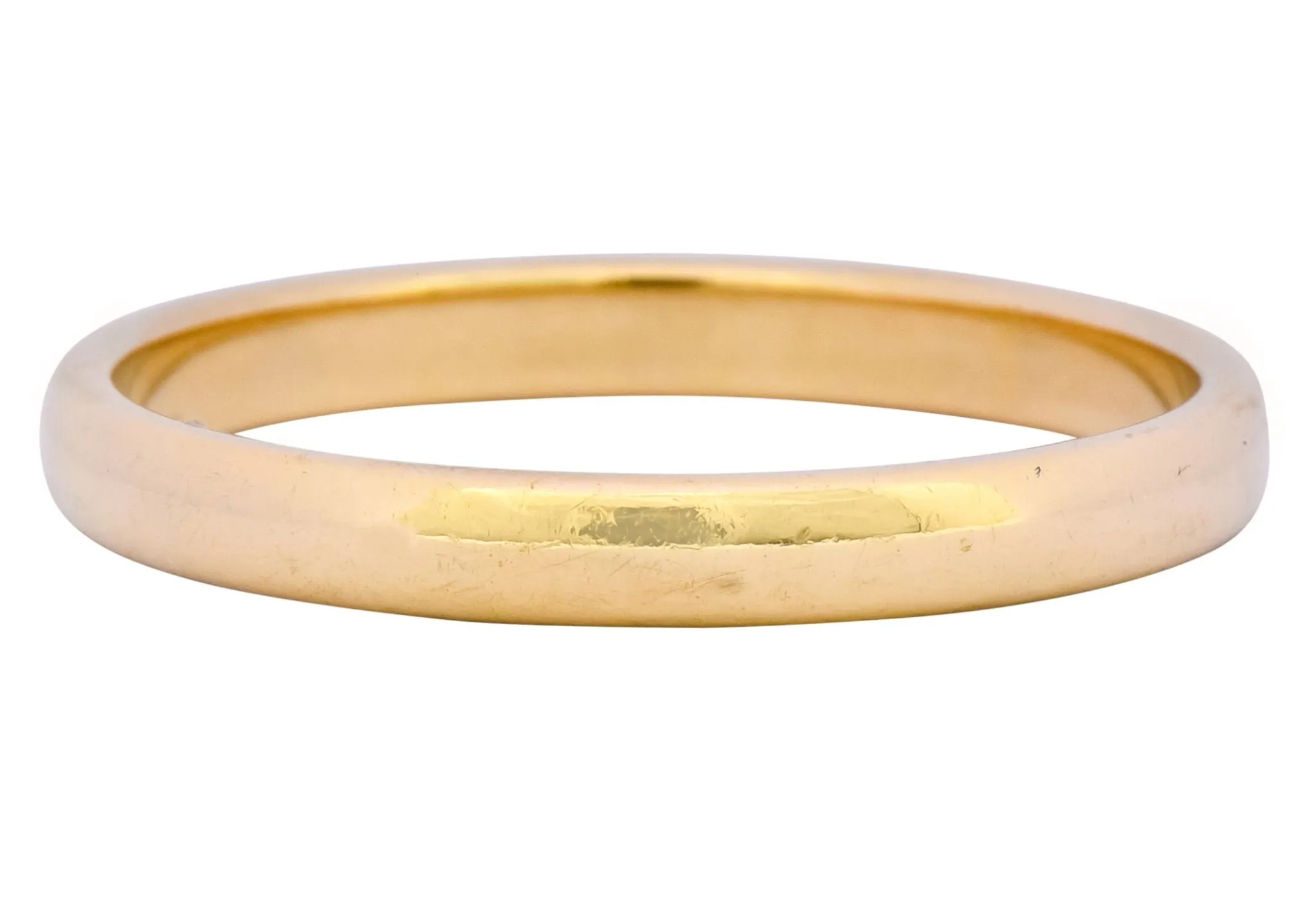 Tiffany & Co. 1999 Modern 18 Karat Gold Wedding Unisex Band Ring