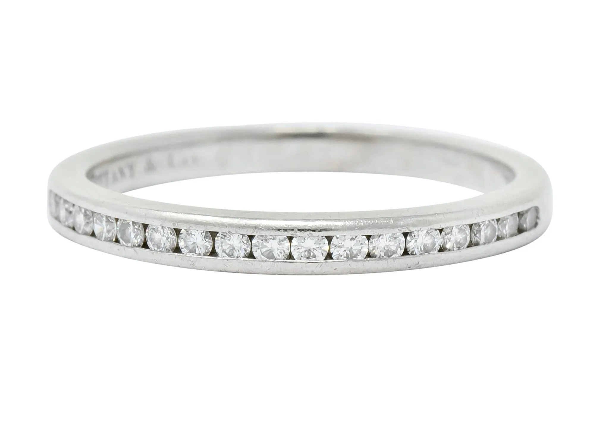 Tiffany & Co. Vintage Diamond Anniversary Stacking Band Ring