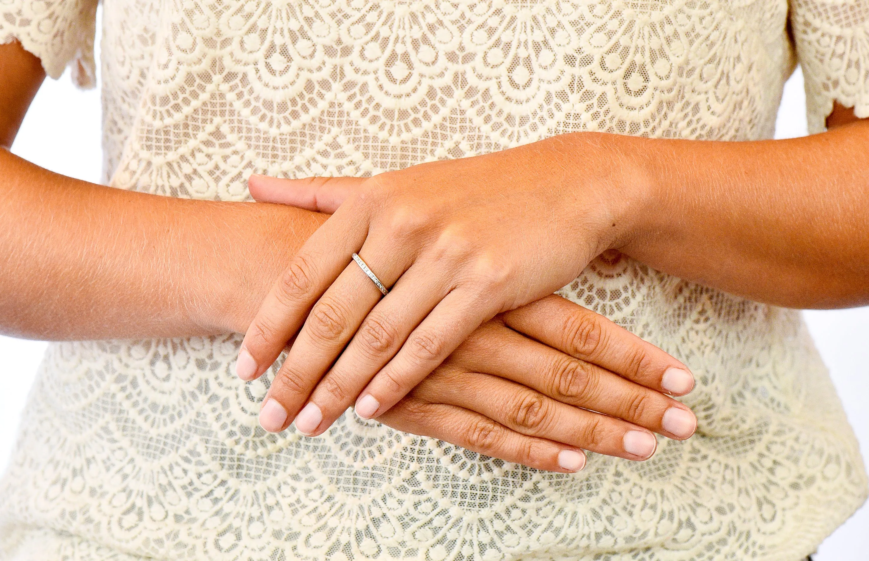 Tiffany & Co. Vintage Diamond Anniversary Stacking Band Ring