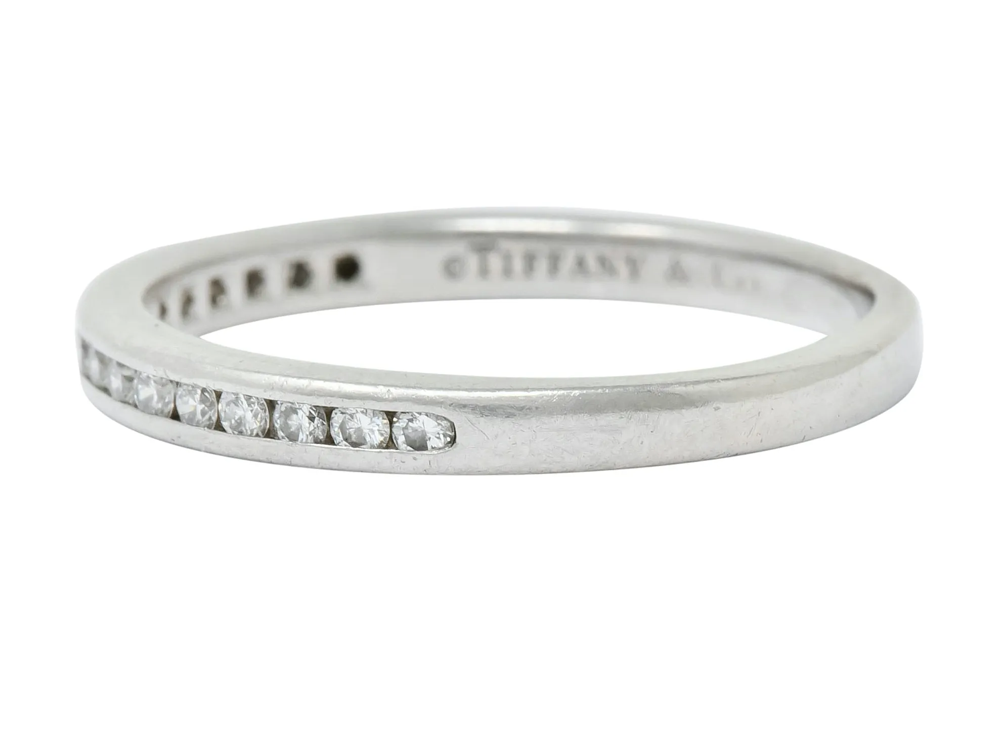 Tiffany & Co. Vintage Diamond Anniversary Stacking Band Ring